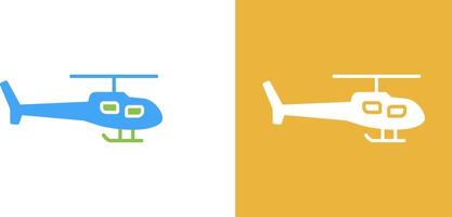 diseño de icono de helicóptero vector