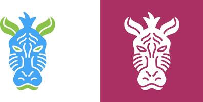 Zebra Icon Design vector
