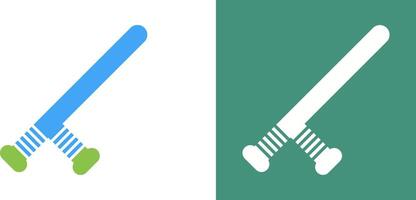 Baton Icon Design vector