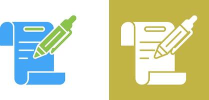 Contract Icon Design vector