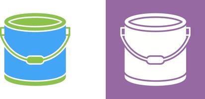 Paint Bucket Icon Design vector