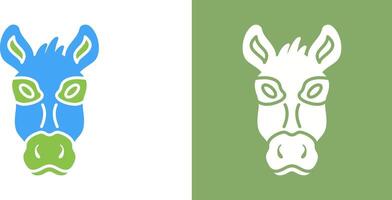 Donkey Icon Design vector