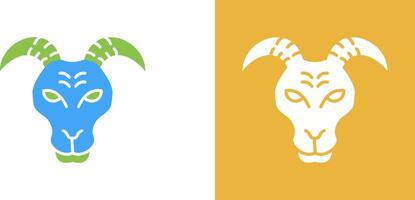 Goat Icon Design vector