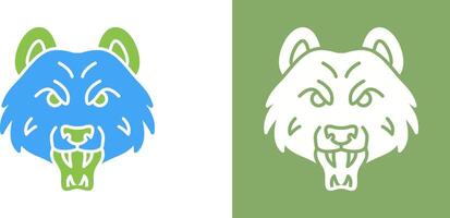 diseño de icono de oso vector