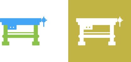 Work Bench Icon Design vector