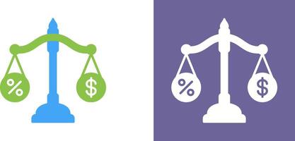 Scale Icon Design vector