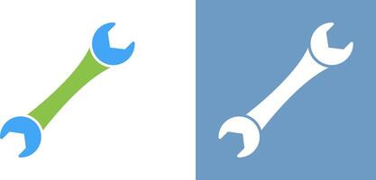 Spanner Icon Design vector