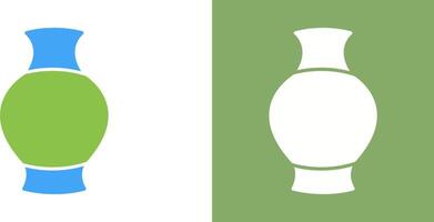 Antique Jar Icon Design vector