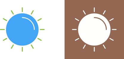 Sun Icon Design vector