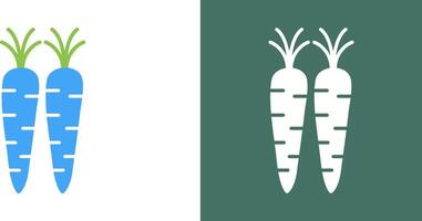 zanahorias icono diseño vector