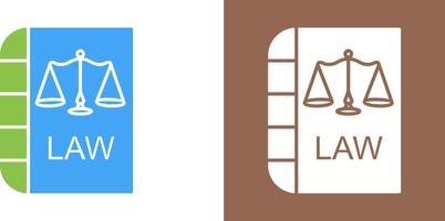 Law and Order Icon Design vector