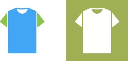llanura t camisa icono diseño vector