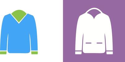 de los hombres chaqueta icono diseño vector