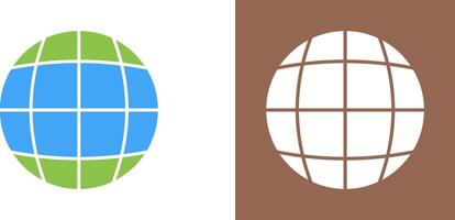 Globe Icon Design vector