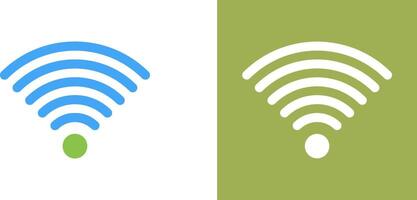 Signal on User Icon Design vector