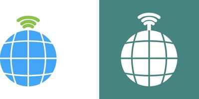 Global Signals Icon Design vector