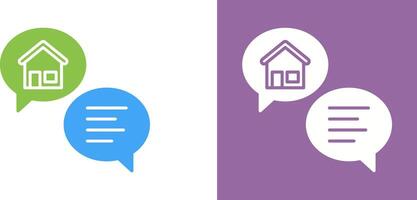 Conversation Icon Design vector