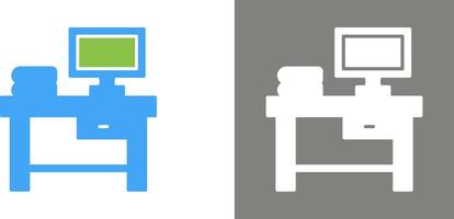 Table Icon Design vector