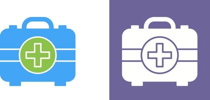 First Aid Kit Icon Design vector