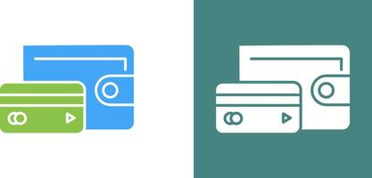 Wallet Icon Design vector