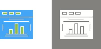 Statistics Icon Design vector
