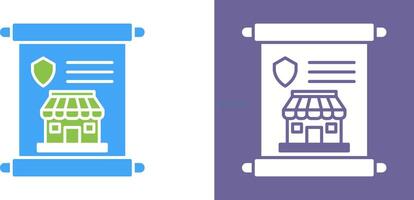 Policy Icon Design vector
