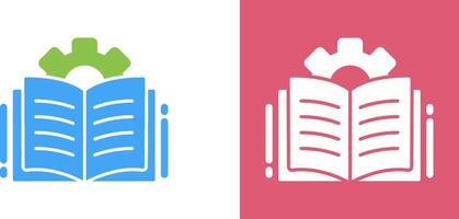 Open Book Icon Design vector