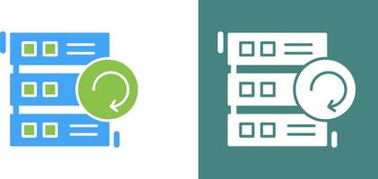 Backup Icon Design vector