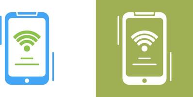 Wifi Signal Icon Design vector