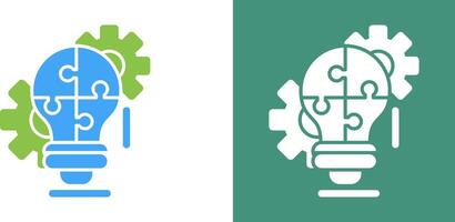 Problem Solving Icon Design vector