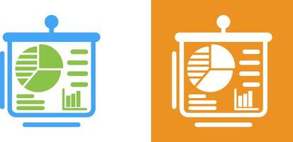 Presentation Icon Design vector