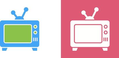 Television Icon Design vector