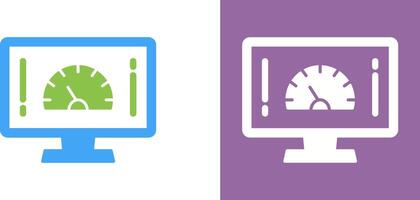 Speed Test Icon Design vector