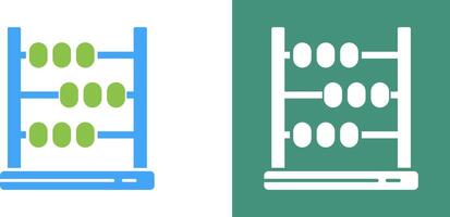 Abacus Icon Design vector