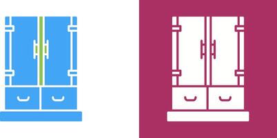 Cabinet Drawer Icon Design vector