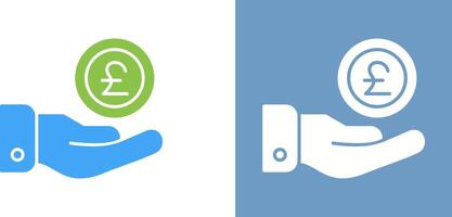 Pound Icon Design vector