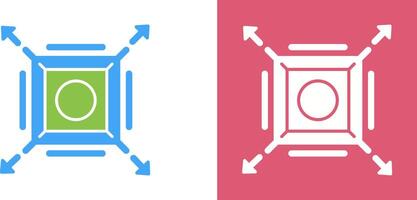 Maximize Icon Design vector