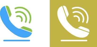 Phone Call Icon Design vector