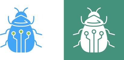 Bug Icon Design vector