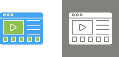 Online Tutorials Icon Design vector