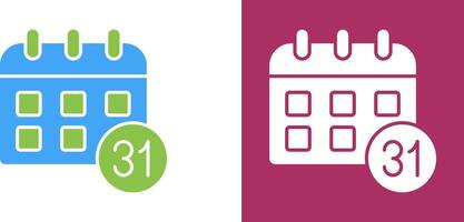 Calendar Icon Design vector