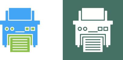 Printer Icon Design vector