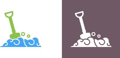 Shovel Icon Design vector