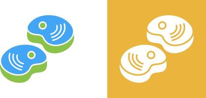 Steak Icon Design vector