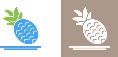 Pineapple Icon Design vector