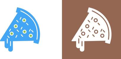 Pizza Slice Icon Design vector