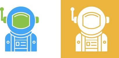 Astronaut Icon Design vector