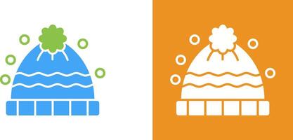 Winter Hat Icon Design vector