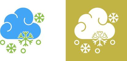 Snowy Icon Design vector