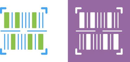 BarCode Icon Design vector